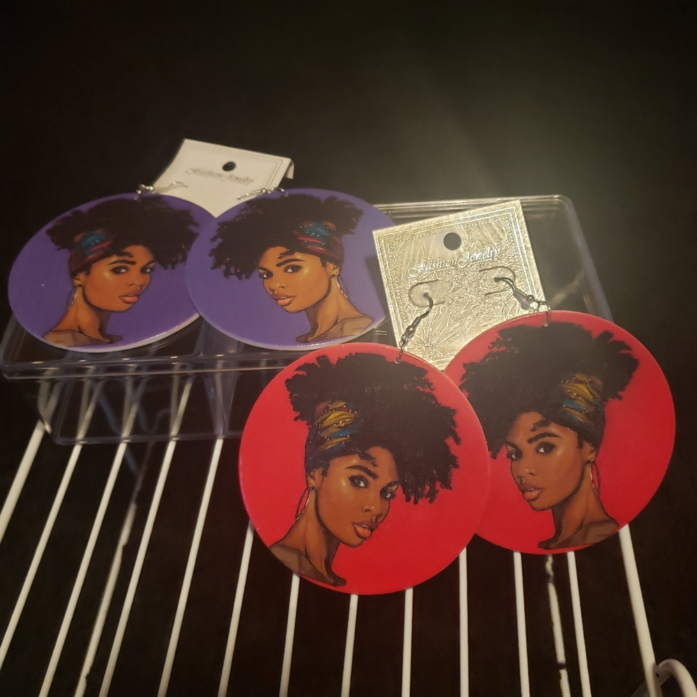 Black Queen Earrings